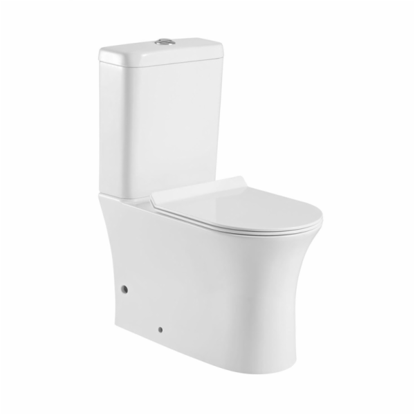 WC s poklopem DOMOLETTI MT121B, 390×650 mm