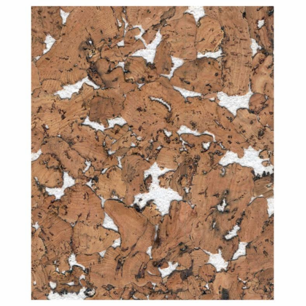 Korková stěnová krytina Condor, 300x600x3 mm, bílá