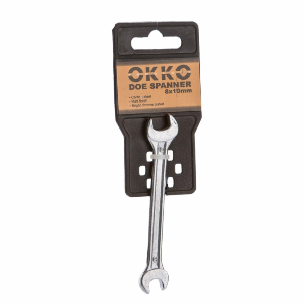 Plochý klíč Okko, 8x10 mm