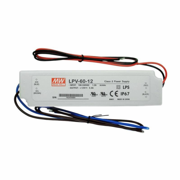 Zdroj napájení Mean Well LED, 5 A