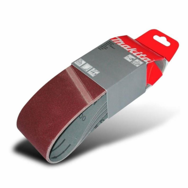 Brusný pás Makita P-37203, č. 100, 533 x 76 mm, 5 ks.
