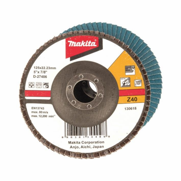 Kotouč na okvětní lístky Makita D-27486, 125x22,23mm 40