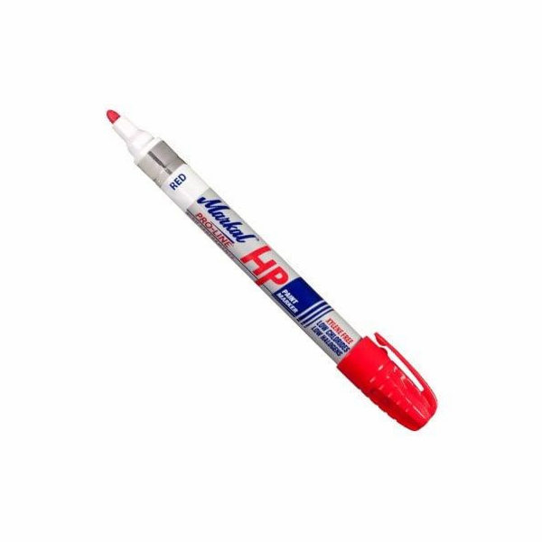 Značkovač Markal RED 3mm na olejované povrchy