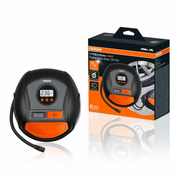 Auto pumpa Osram Inflate 450