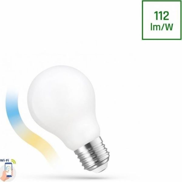 CHYTRÁ LED LAMPA, SMART WIFI, A60, 5W, E27, CCT+DIM, FR