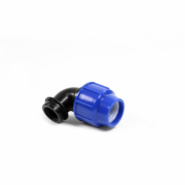 Klempířské koleno Perla O20mm x 3" s vnitřním závitem PN16