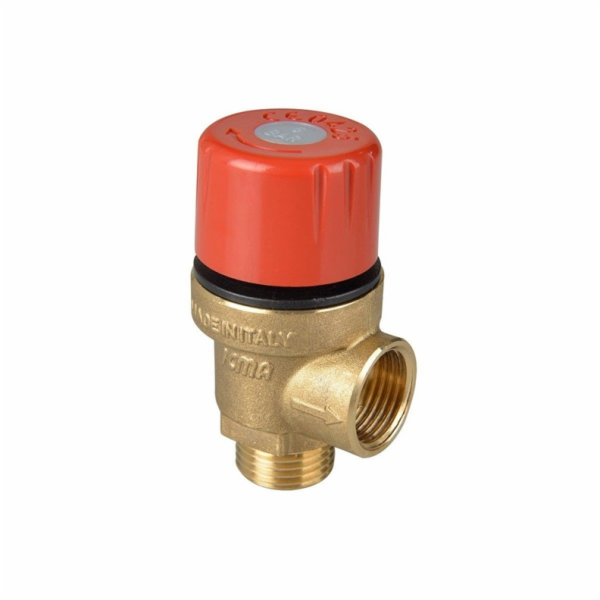 Pojistný ventil ICMA 1/2", 1,5 BAR M/F