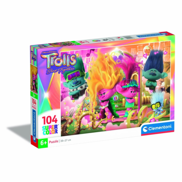 Delione Clementoni TROLLS 27268, 38 cm x 27 cm