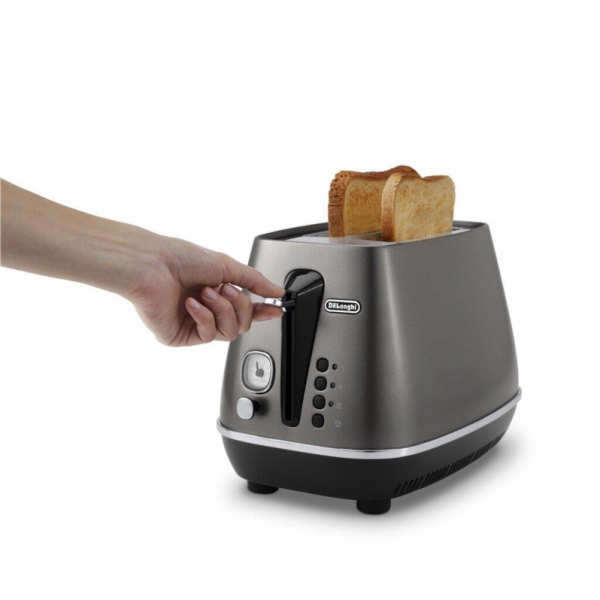 Toustovač DeLonghi CTIN2103.TB, titan