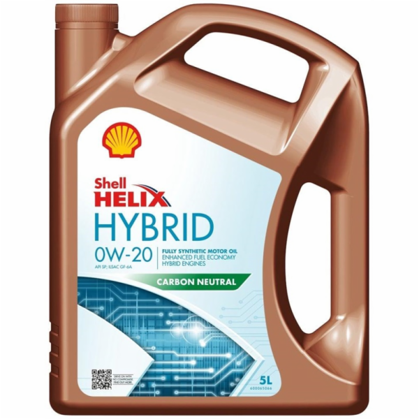 Motorový olej Shell 0W - 20, 5L