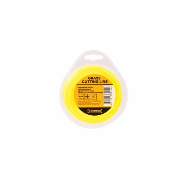 Řezací lano Grunder 2,0mm 15m kulaté ECO
