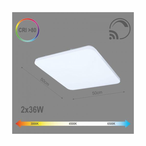Fixační lampa SOPOT2X36W D50 RC 6470LM LED