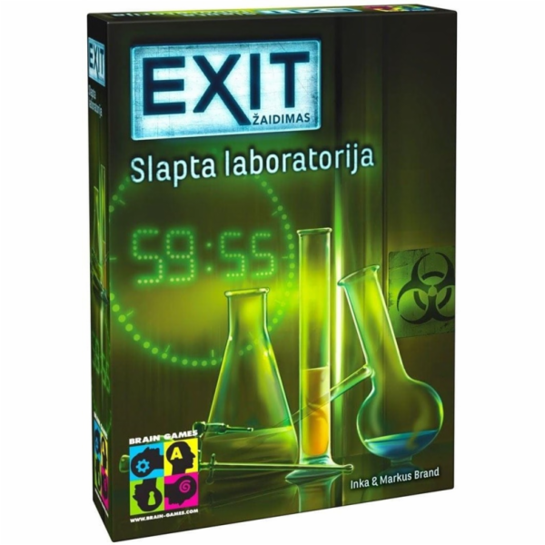Stolní hra EXIT: SECRET LABORATORY, LT