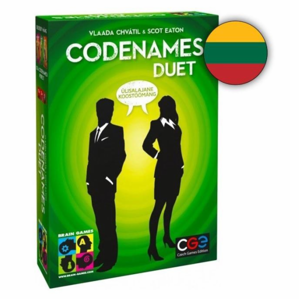 Stolní hra Brain Games Codenames Duet, LT