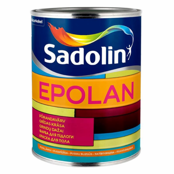 Barva na podlahy Sadolin Epolan, bílá, 1l