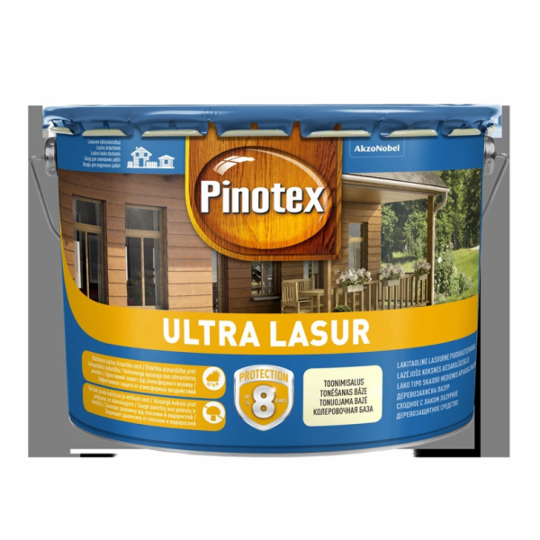 Impregnant Pinotex Ultra Lasur EU, bezbarvý, 10l