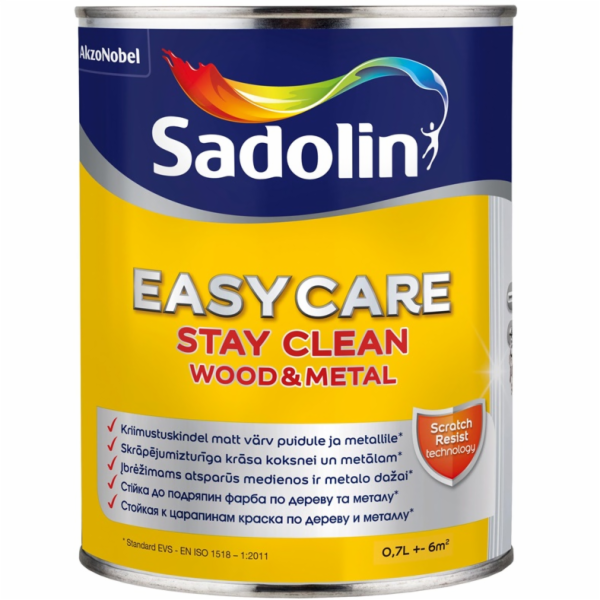 Barva Easycare Wood Metal matná BW 0,7l
