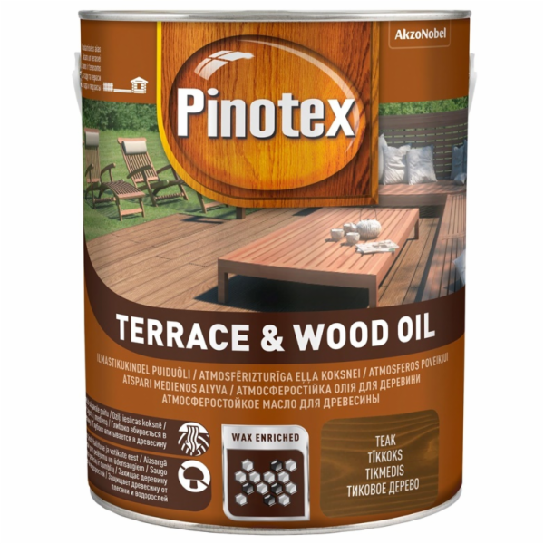 OLEJ PINOTEXTERRACE&WOOD OLEJ TEAK 3L