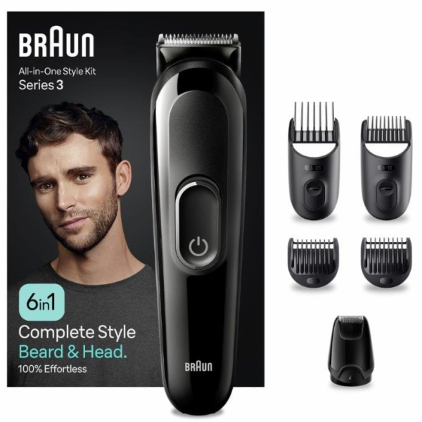MGK3420 Braun zastřihovač vlasů vše v jednom (6v1)