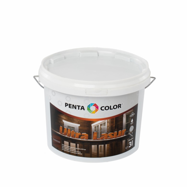 Lazura Pentacolor Ultra Lasur, barva palisandr, 3l