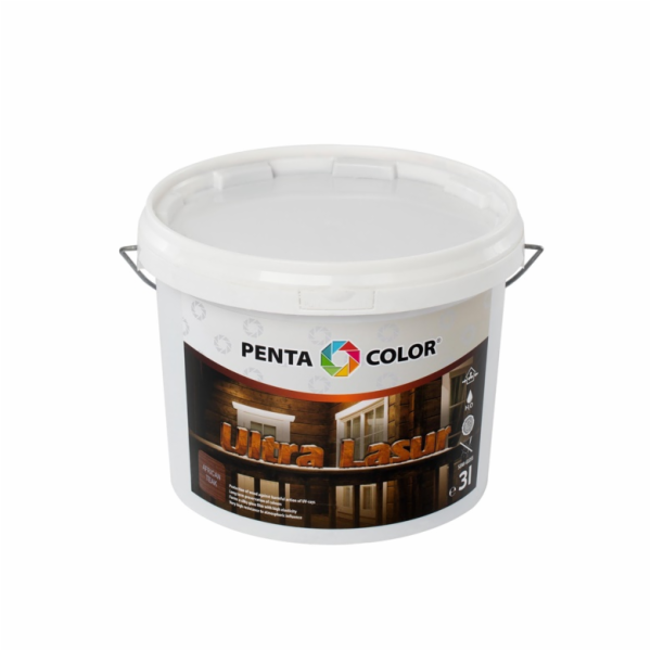 Lazura Pentacolor Ultra Lasur, africký teak, 3l