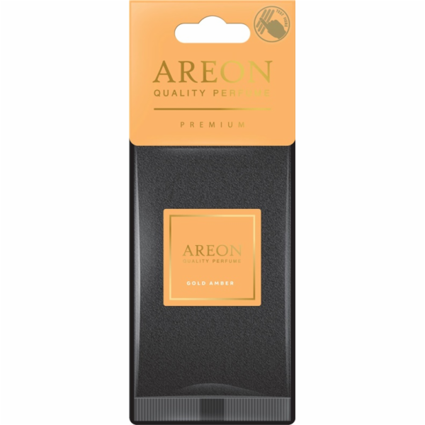 Osvěžovač vzduchu do auta Areon Premium Gold Amber