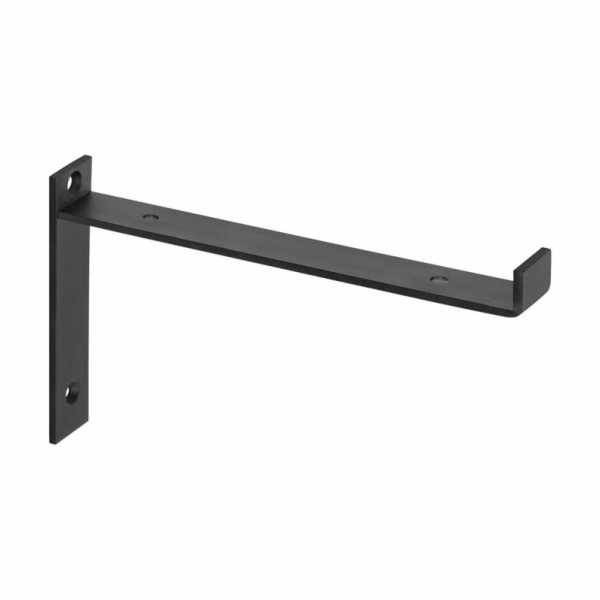 Policový držák Dolle Lip, 260x130 mm, černý