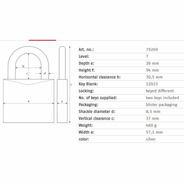 ZÁMEK OBOU 79269 57,1X94 MM