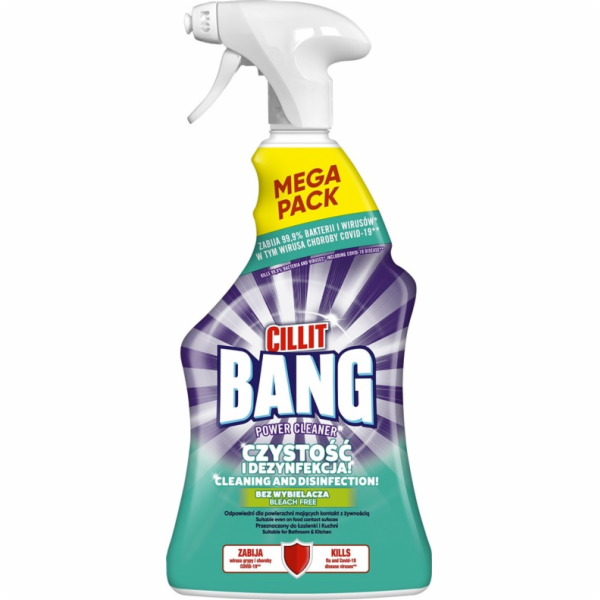 ČISTIČ DEZINF CILLIT BANG PC&DIS 900ML