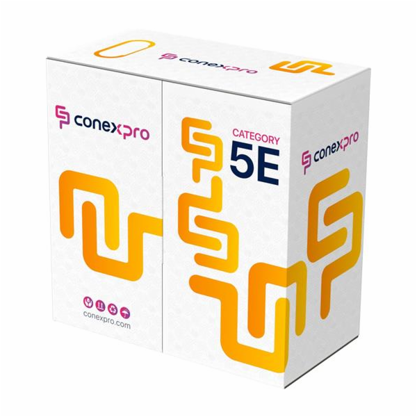 Kabel Conexpro FTP kabel venkovní, CAT5e, PE, 24AWG, 305m...