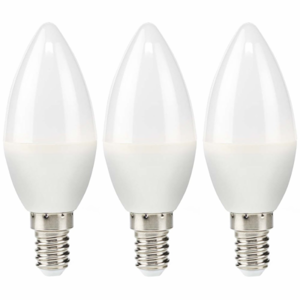 NEDIS LED žárovka E14/ svíčka/ 4,9 W/ 220 V/ 470 lm/ 2700...