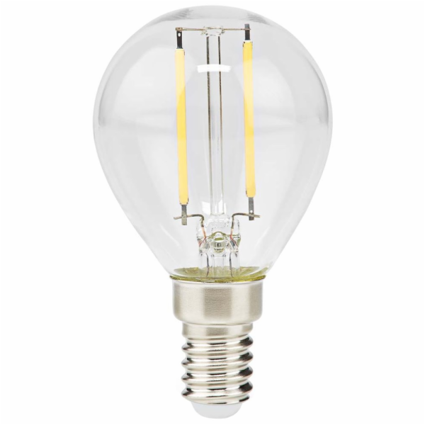 NEDIS LED žárovka E14/ G45/ 2 W/ 220 V/ 250 lm/ 2700 K/ t...