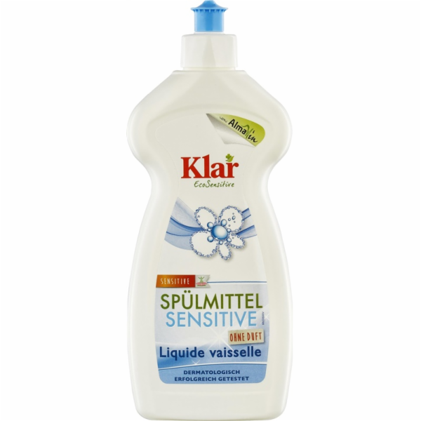 Mycí prostředek na nádobí KLAR ECOSENSITIVE, 500 ml