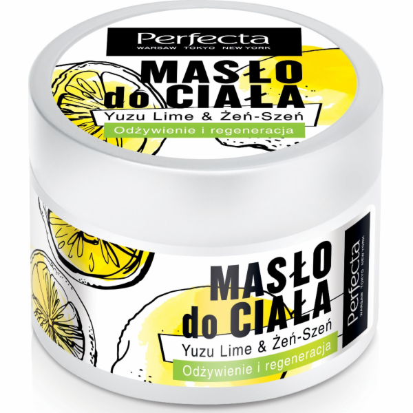 Perfecta Yuzu Lime & Ginseng tělové máslo - výživa a rege...