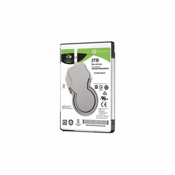 SEAGATE BarraCuda 2TB/2,5"/128MB/7mm