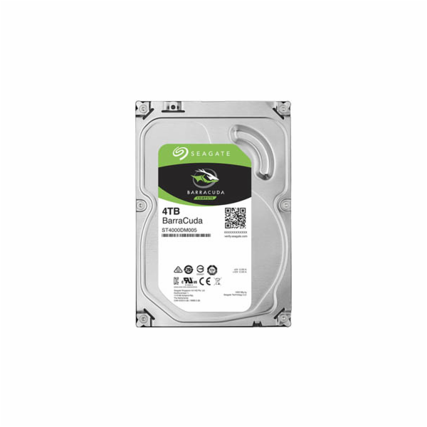 Seagate BarraCuda 3.5" HDD, 4TB, 3.5", SATAIII, 256MB cac...