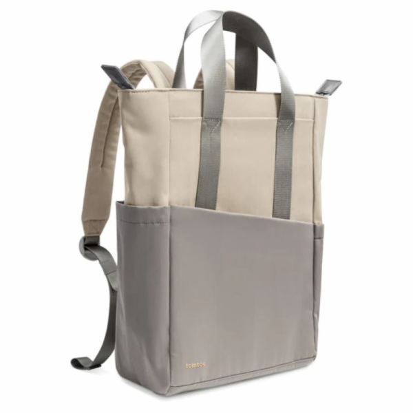 TOMTOC A63 SLASH, Batoh na notebook 14", Moon Grey