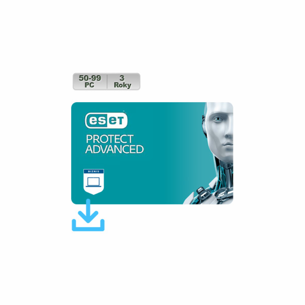 ESET PROTECT Advanced 50-99PC na 3r