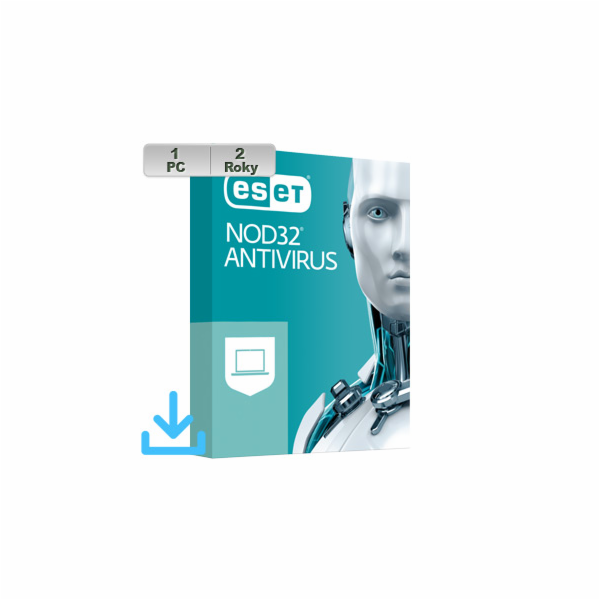 ESET NOD32 Antivirus 20XX 1PC na 2r El.lic