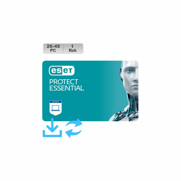 ESET PROTECT Essential OP 26-49PC na 1r AKT