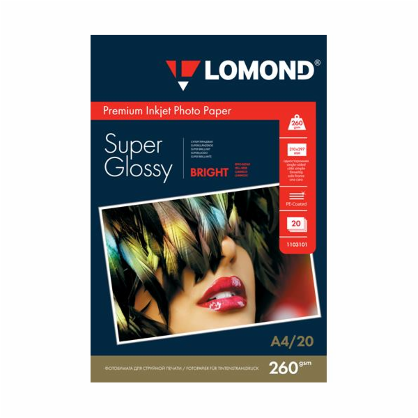 LOM - Prem Ph Extra Glossy 20x260g/m2 A4