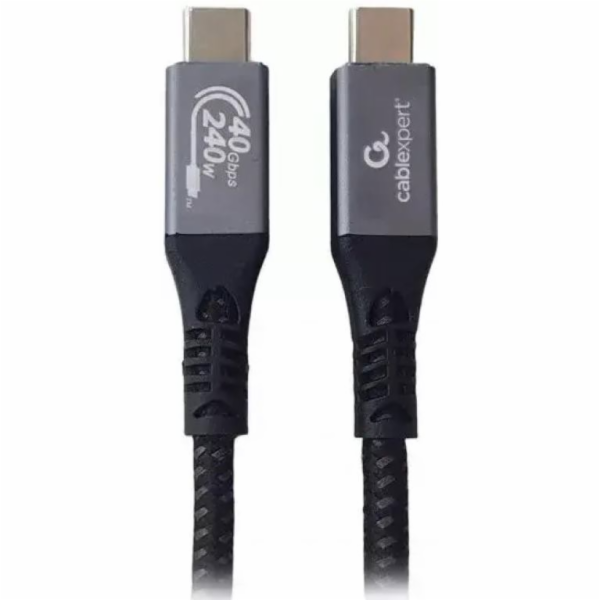 Gembird CCBP-USB4-CMCM240-1,5M Premium USB 4 Type-C nabíj...