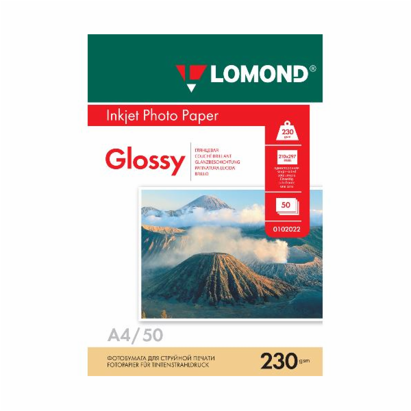 LOM - Photo Inkjet Glossy 50x230g/m2 A4 0102022