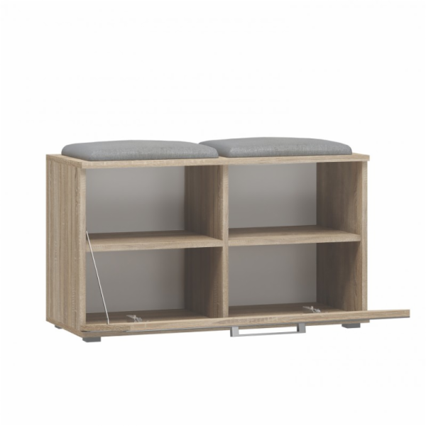 Topeshop OPAL SONOMA botník dubový
