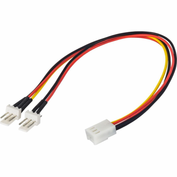 Akyga 3-pin - 3-pin x2, 0,15 m, vícebarevný (AK-CA-52)