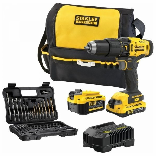 Sada elektrického nářadí Stanley 18V V20 2+4Ah sada SFMCD...