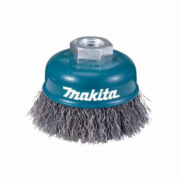 Brusný drátěný kartáč s vlnitým drátem - vnitřní závit M1...