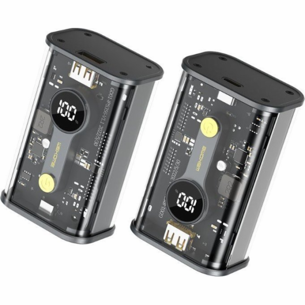 Powerbanka 10000 mAh Super Charging PD 20W + QC 22,5W čer...