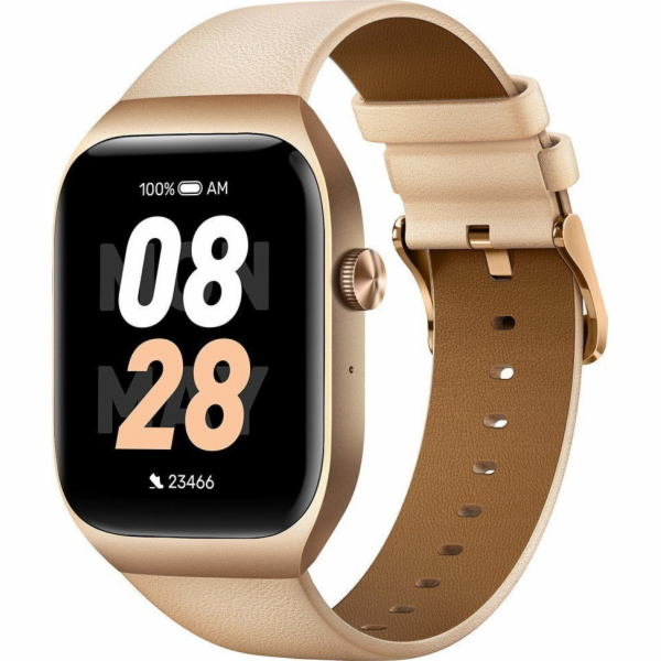 Chytré hodinky Mibro Smartwatch T2 1,75 palce 300 mAh zlaté