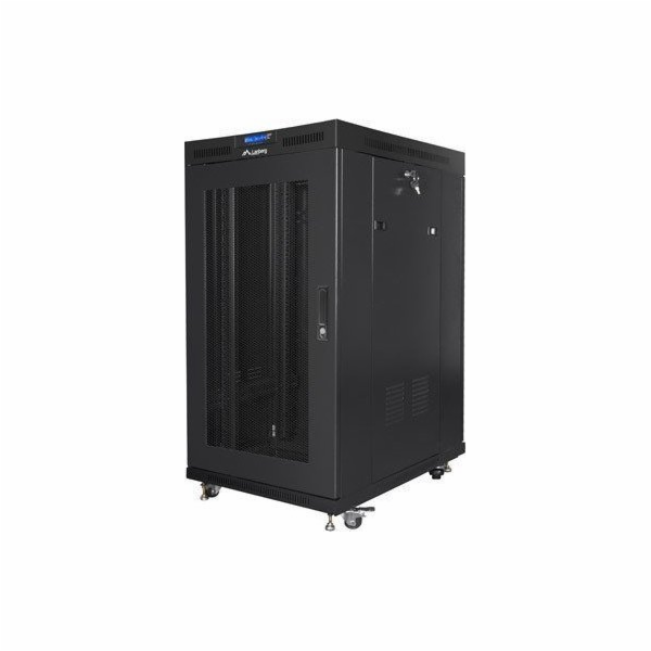 Volně stojící skříň 19 palců 22U 800x1000 perforované dve...